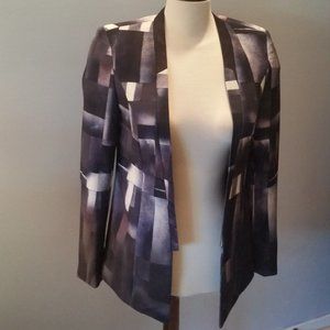 Yas geometric blazer EUC